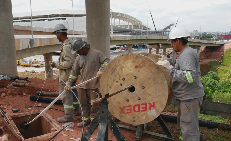 Instalação do subduto flexível foi realizada em poucas horas e otimizou a passagem dos cabos de fibra ótica