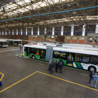 O Governador de São Paulo, entrega dez novos onibus eletricos articulados no corredor ABD. Local: São Bernardo do Campo. Data: 05/10/2016 Foto: Ciete Silvério/A2IMG