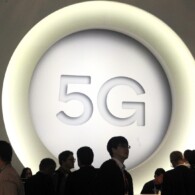 BARCELONA, SPAIN - FEBRUARY 27:  A 5G sign is pictured at the Quantum stand during the Mobile World Congress (MWC), the world's biggest mobile fair, on February 27, 2018 in Barcelona. The Mobile World Congress is held in Barcelona from February 26 to March 1.(Photo by Miquel Benitez/Getty Images)