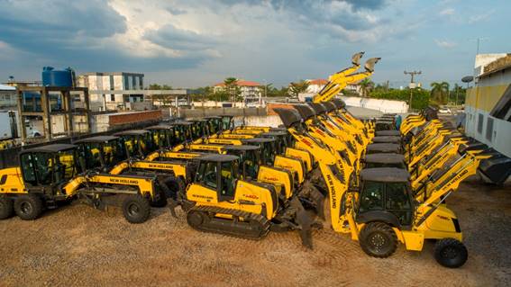 Frota equipamentos New Holland Acre