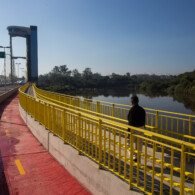 O Governador de São Paulo, entregou a ponte estaiada com um mirante para ajudar no desenvolvimento do turismo na região .  16/06/2016 -  Salto  -   Foto: Eduardo Saraiva/A2IMG