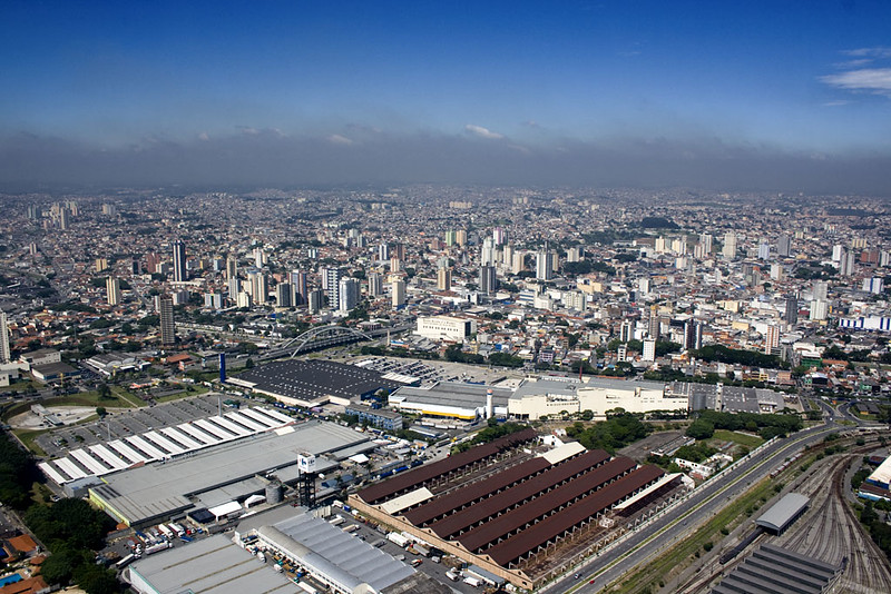 Vista aérea de Osasco (foto: Fernando Stankuns/Flickr).
