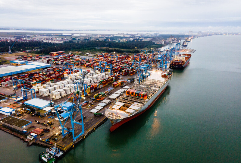 Tecon Rio Grande é o mais automatizado do Brasil (foto: divulgação).