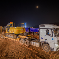 Caminhões da Armac atuam no transporte de equipamentos para operação em Parauapebas (foto: divulgação).