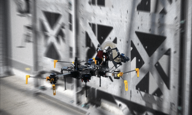 Drone construction - divulgação Imperial College London