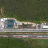 Ampliação da ETA Embu-Guaçu dobra a oferta de água potável para 60 mil pessoas no município da Grande São Paulo. (Foto: Paulo Guereta/Governo de SP.)