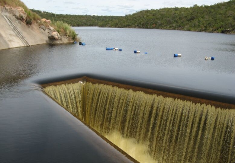 Imagem da Bahia PCH I, empreendimento da Neoenergia com potência instalada de 25 MW e energia assegurada de 19,6 MW.