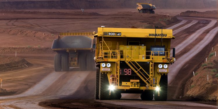 Rio Tinto - Autonomous Haulage Trucks, West Angelas minesite; credit Christian Sprogoe Photography