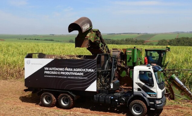 Volvo VM autonomo canavieiro