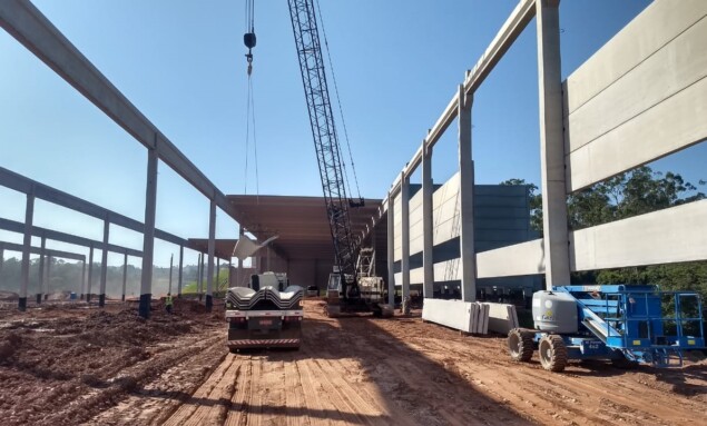 Construção Galpão Logístico