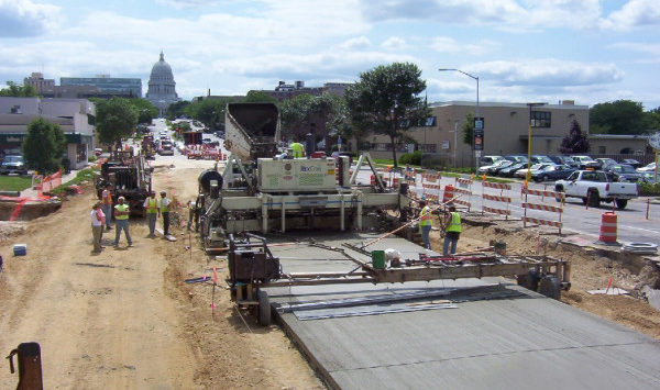 obra rodoviária EUA