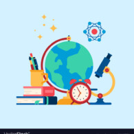 Education concept. Flat vector illustration.