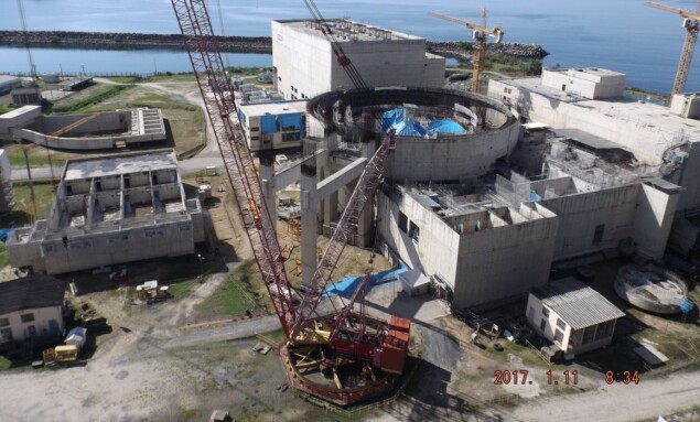 Obras da Usina nuclear de Angra 3