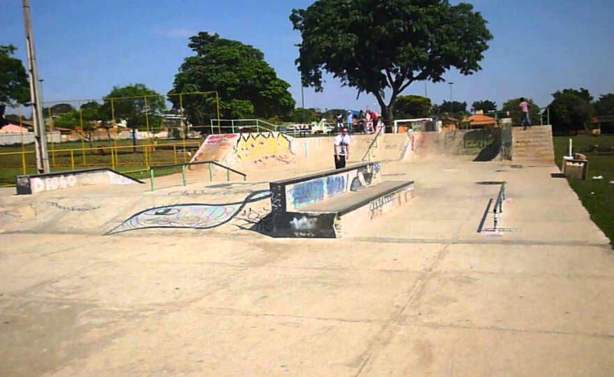 Praça de esportes em Goiânia (foto: Prefeitura de Goiânia).