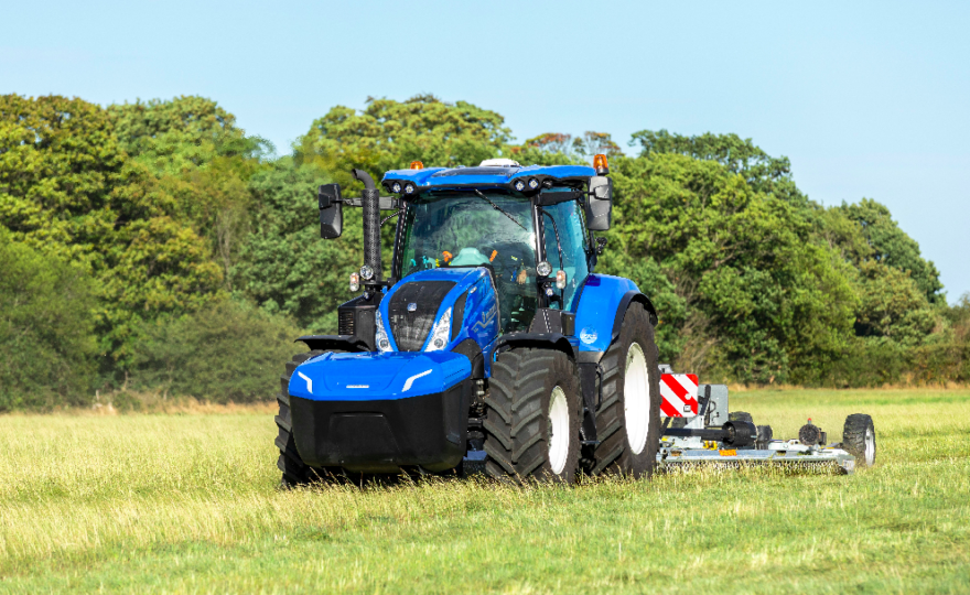 T6 Methane Power, o trator movido a biometano (foto: divulgação New Holland).