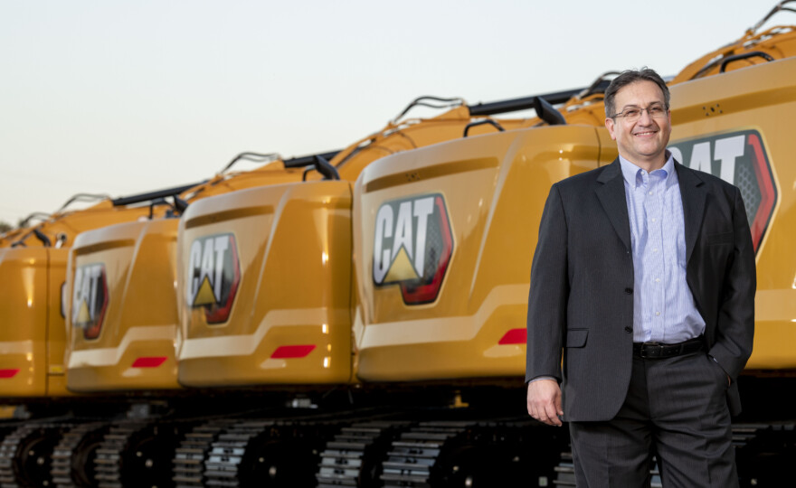 Carlos Alexandre Oliveira assume liderança da Caterpillar no Brasil (foto: divulgação).