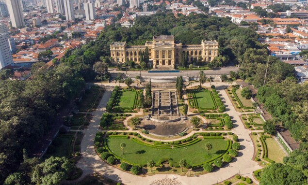 Imagens do Museu do Ipiranga.