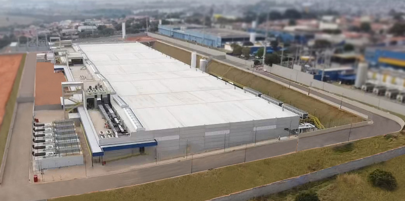 O data center Hortolândia 5 expandiu em 134% a potência total do complexo que começou a ser construído em 2015 (foto: divulgação).