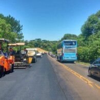  Obras em rodovias alteram o trânsito em diversos municípios (foto: Raphael Nunes/EGR).