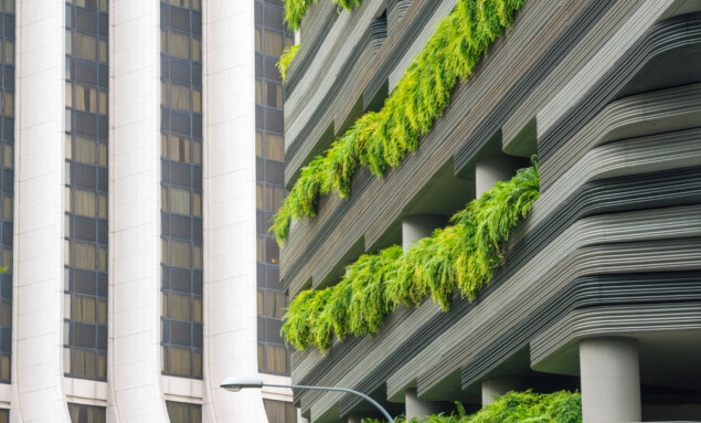 verde prédio construção sustentável