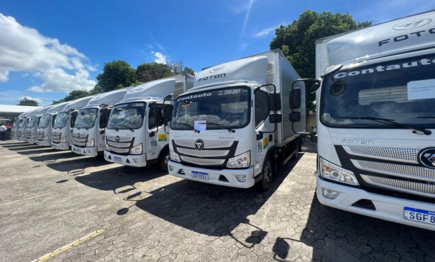 Concessionária Contauto fornece 75 caminhões Foton para o governo do Espírito Santo