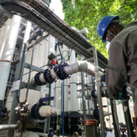 Sistema de Ultrafiltração projetado e operado pela Opersan (foto: divulgação).