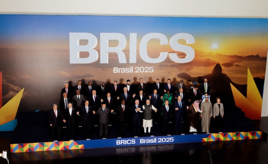 Foto de Isabela-Castilho BRICS-Brasil durante reunião de cúpula no Rio
