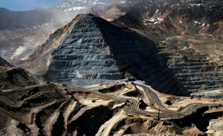Mina de Los los Bronces, da Anglo American. Foto de Divulgação Anglo American