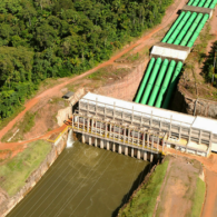 Usina hidrelétrica Dardanelos (MT) (foto: divulgação Neoenergia).